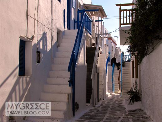 A street in Mykonos Town