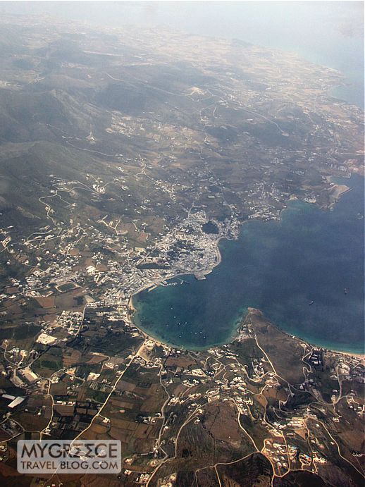 Parikia port town on Paros island