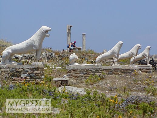 Terrace of the Lions on Delos