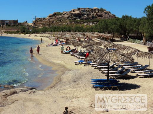 Paraga beach Mykonos