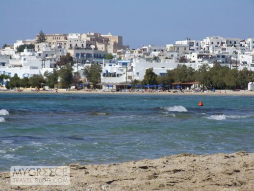 Agios Georgios beach Naxos Town
