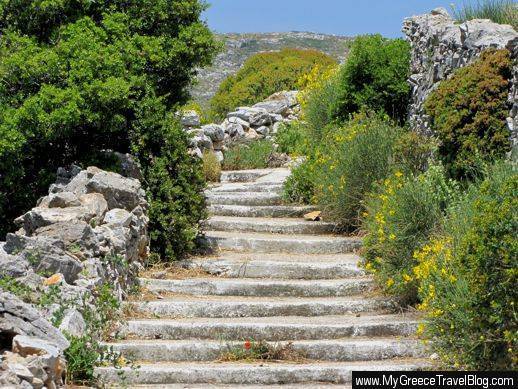 Amorgos hiking path
