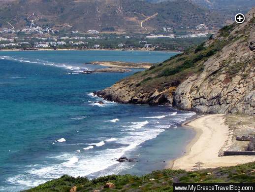 Hohlakas beach Naxos