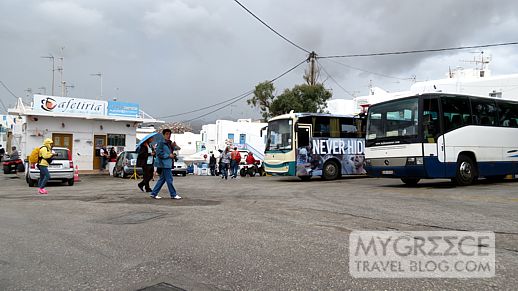 Fabrica bus depot Mykonos