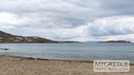 Megali Ammos beach Mykonos 