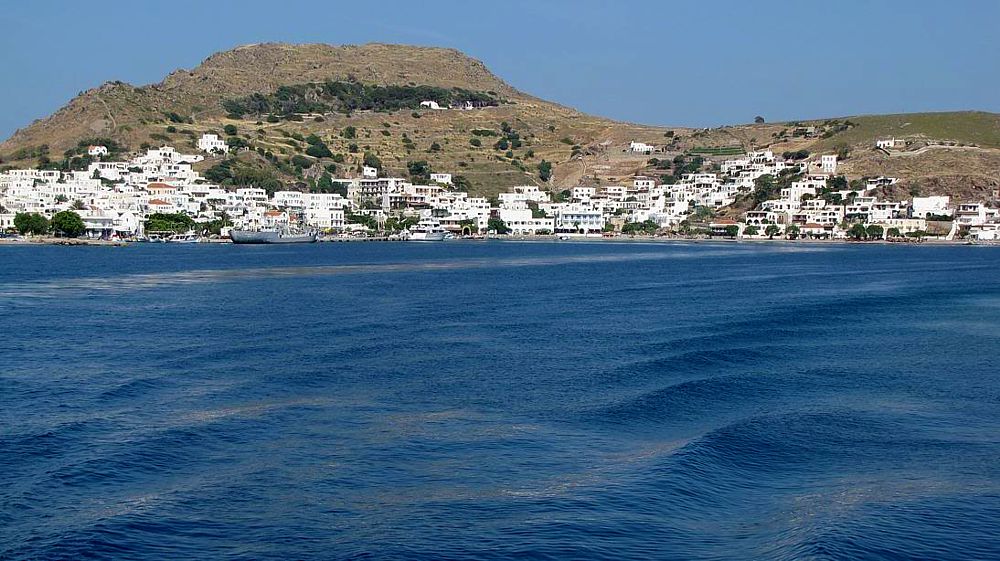 Skala harbour on Patmos