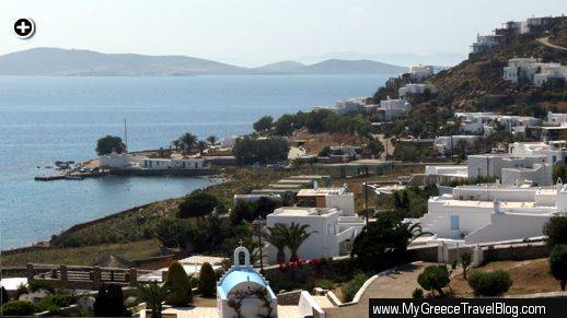 Agios Ioannis resort area of Mykonos