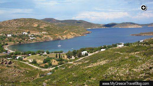 Agriolivadi Bay on Patmos