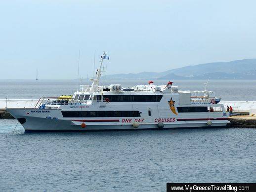 Naxos Star excursion boat