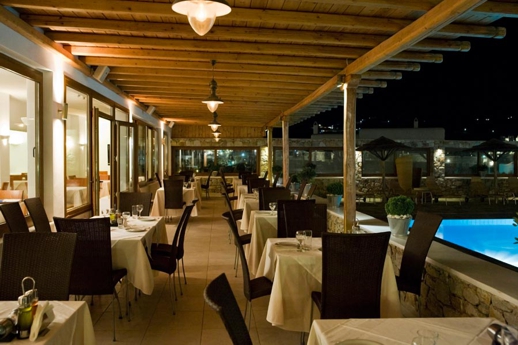 Aleka restaurant  Ornos Mykonos