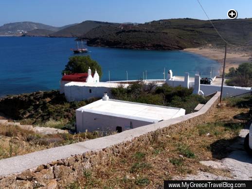 Kikis Taverna at Agios Sostis Mykonos