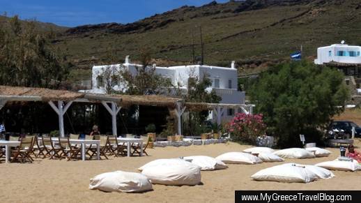 Panormos beach bar and restaurant  Mykonos