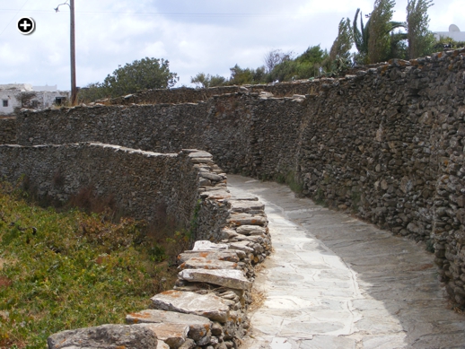 footpath in Artemonas village Sifnos