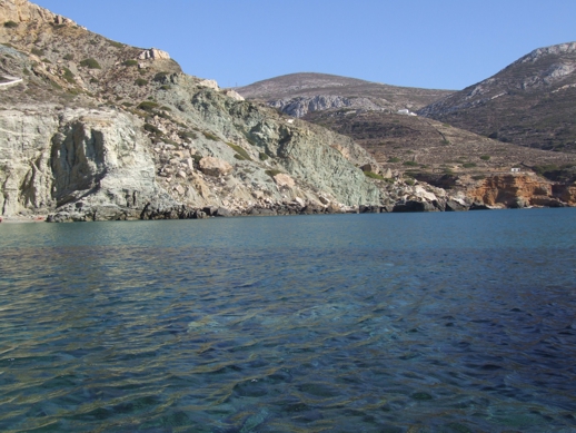 Angali Bay on Folegandros