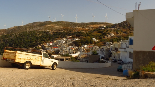 Koronos village on Naxos