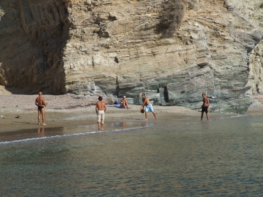Angali beach Folegandros