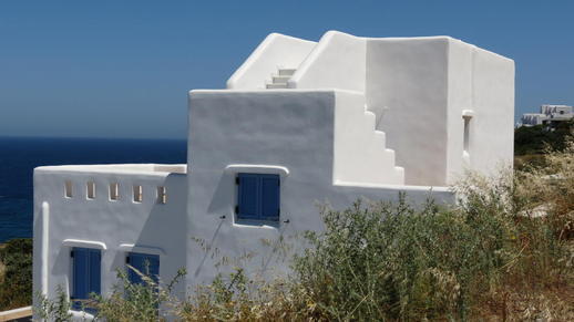 a villa on Naxos