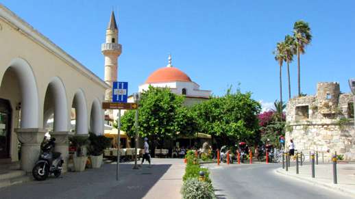 a street in Kos Town