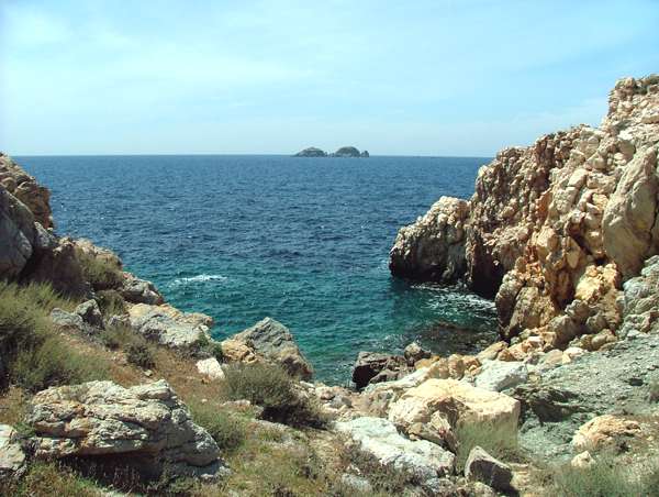Paros coast