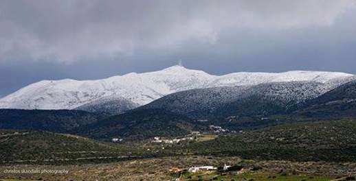 Snow on Paros