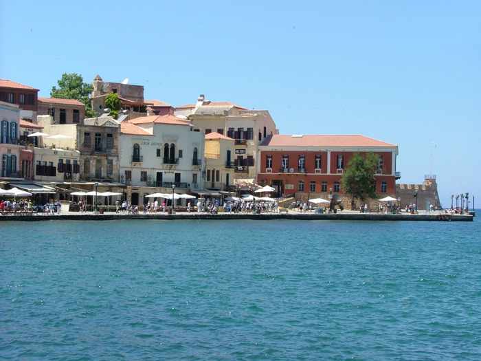 Chania harbourfront
