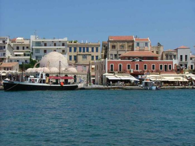 Chania harbourfront