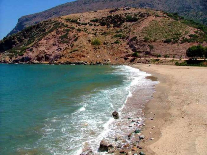 beach on Crete