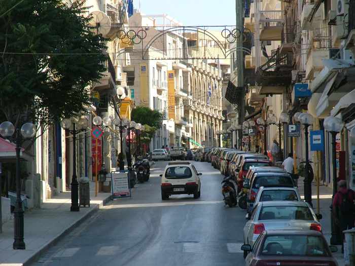 a street in Heraklion