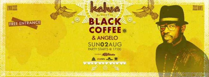 Black Coffee & Angelo at Kalua Mykonos