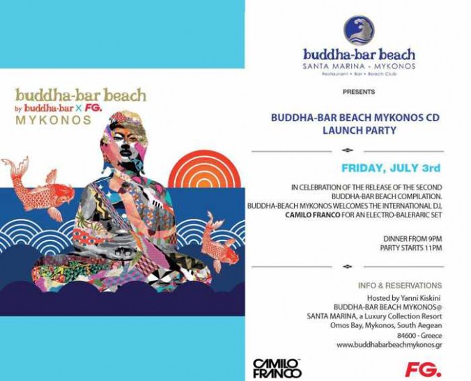 Buddha-Bar Beach club Mykonos CD launch party July 3 2015 02