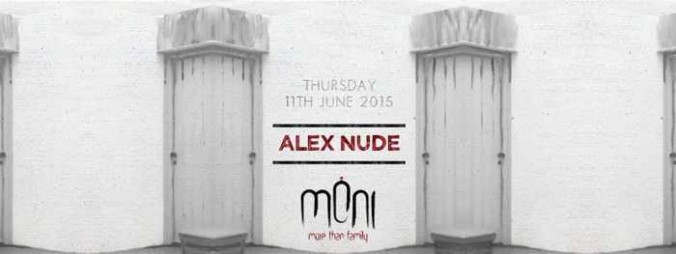 DJ Alex Nude appears at Moni nightclub Mykonos June 11 2015