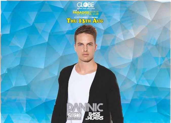 Dannic at Paradise beach club Mykonos with Sick Individuals and Bassjackers