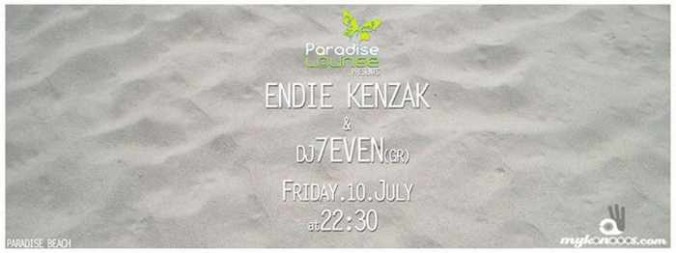 Endie Kenzak and DJ 7EVEN at Paradise Lounge