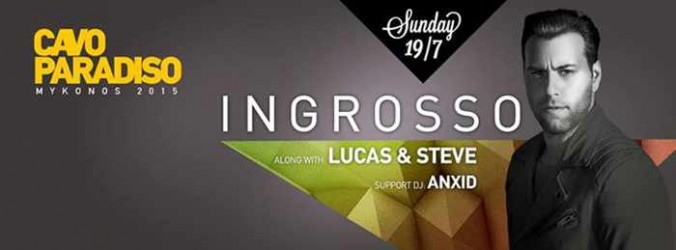 Ingrosso at Cavo Paradiso