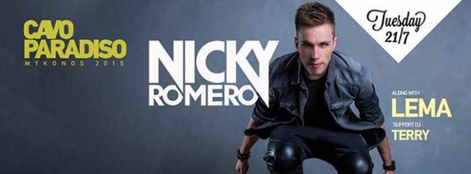 Nicky Romero at Cavo Paradiso