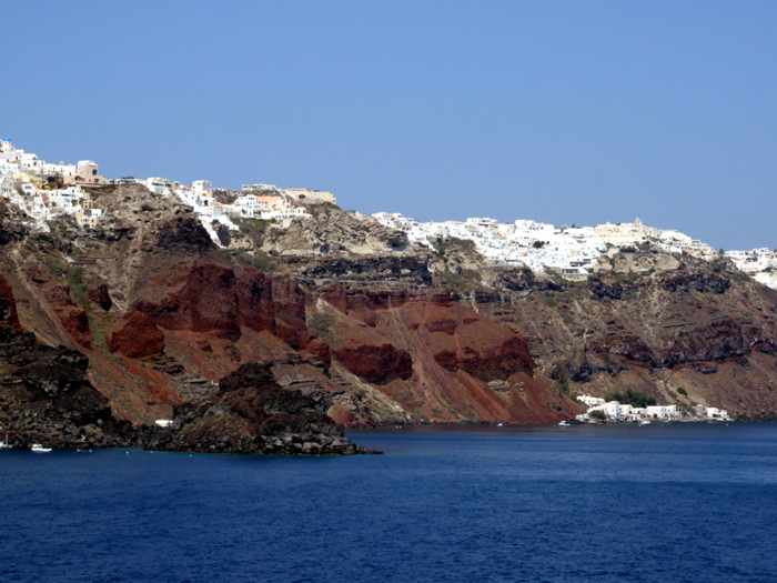 Oia village on Santorini 
