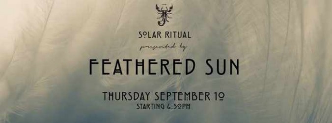 Solar Ritual by Feathered Sun at Scorpios Mykonos September 10 2015