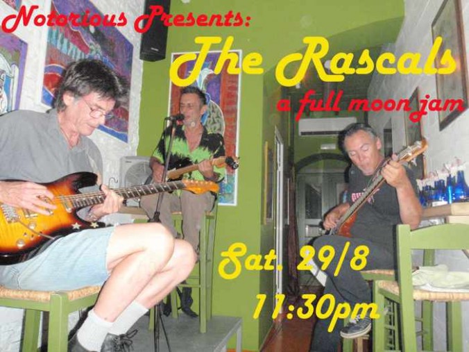 The Rascals live appearance at Notorious Bar Mykonos