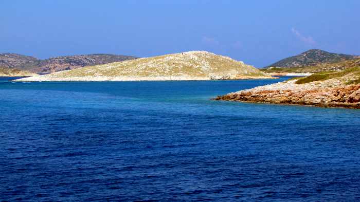 islets near Marathi Greece