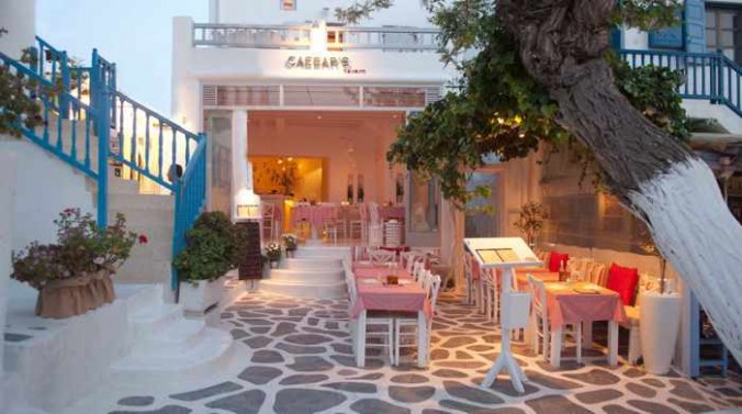 Caesar's restaurant Mykonos