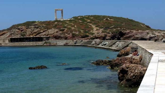 Naxos swimming spot