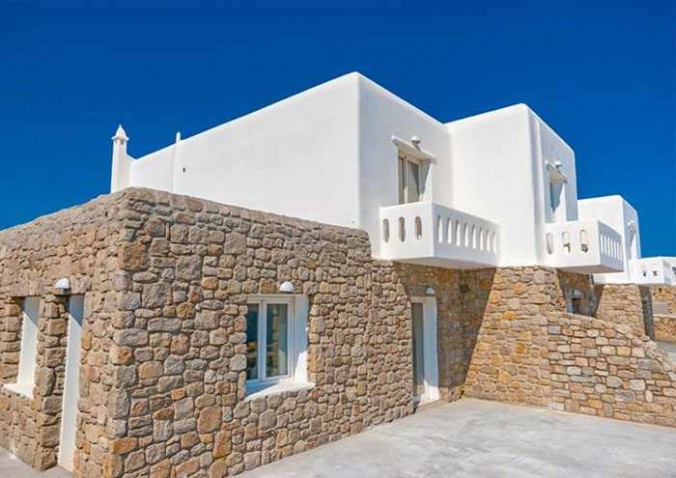 Cape Mykonos Residences exterior photo from the Cape Mykonos Facebook page