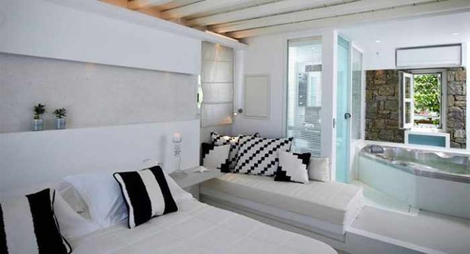 Interior of a Spa Room at Semeli Hotel in Mykonos Town photo from the hotel Facebook page