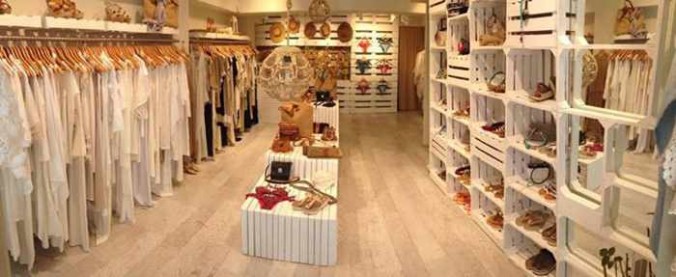 Irene Boutique Mykonos interior photo from the shop's Facebook page