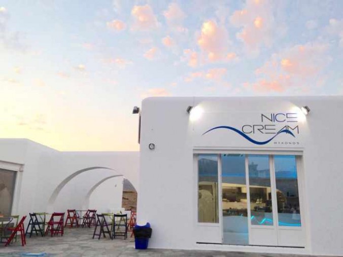 N'ice cream Mykonos photo from the cafe's Facebook page