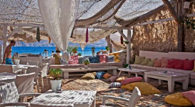 Panormos beach bar and restaurant Mykonos