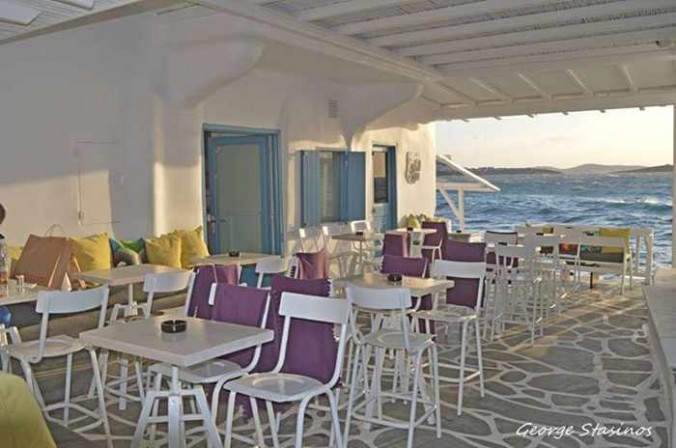 Scarpa Mykonos seaview cocktail terrace Facebook photo by George Stasinos