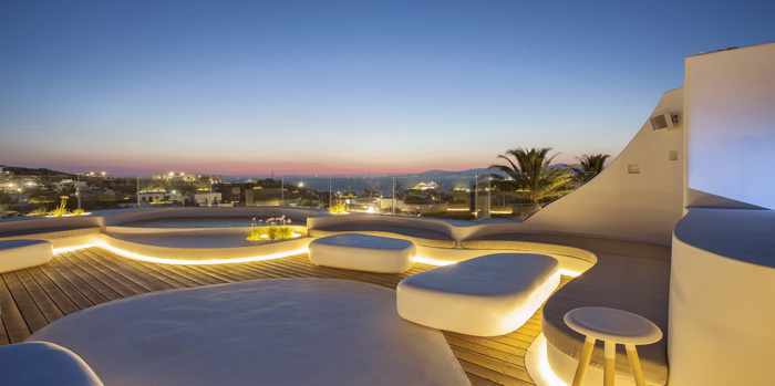 Skybar at Andronikos Hotel Mykonos photo from the hotel website