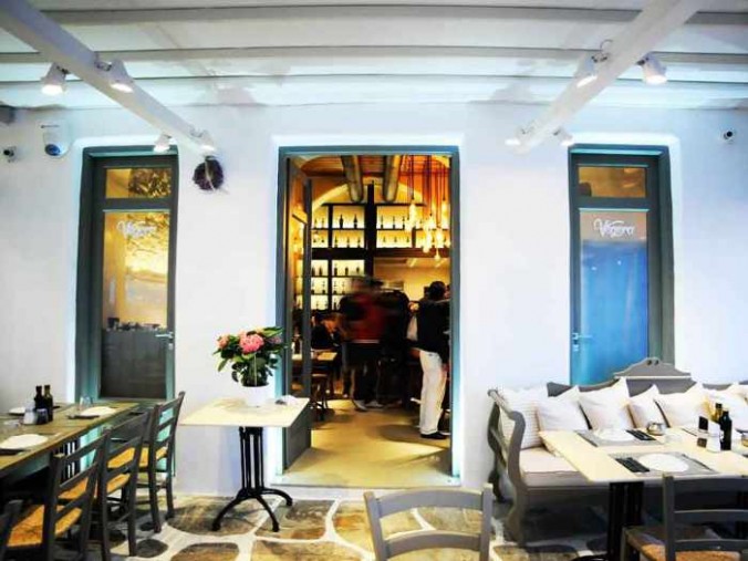 Vegera Cafe Bar Restaurant Mykonos photo from its website