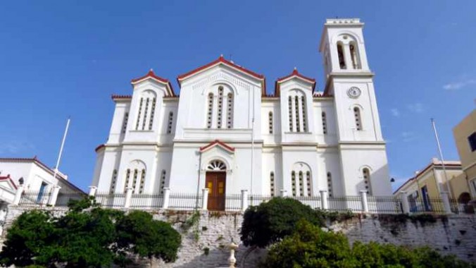a church in Andros Town